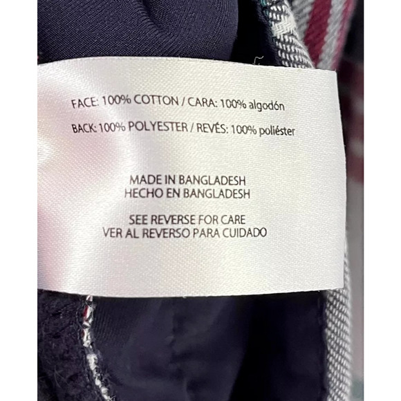 Orvis Women's Pinnacle Shacket Plaid Flannel M Snap Button Up Shirt Fleece Lined - Picture 7 of 8